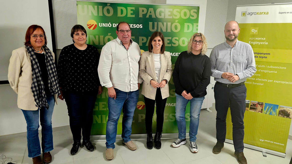 Vilalta es va reunir ahir amb els sindicats Unió de Pagesos i JARC. - ERC LLEIDA