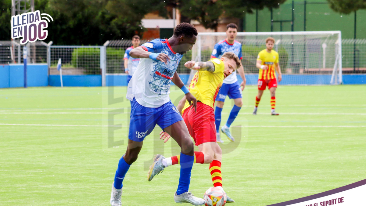 Un moment del partit