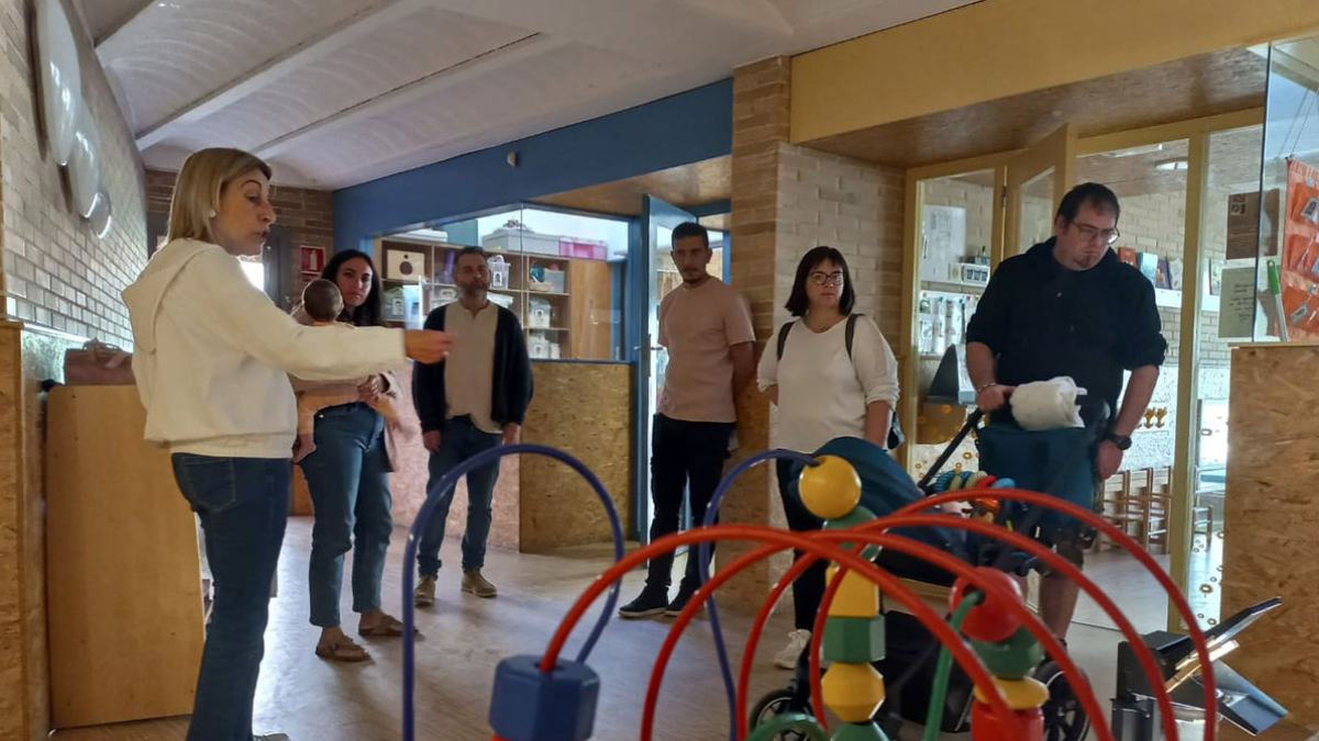 Una jornada de portes obertes en una escola bressol. - AJUNTAMENT DE LLEIDA