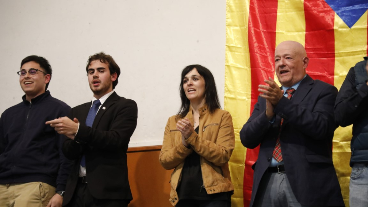 Sílvia Orriols congrega a unas 200 personas en Lleida