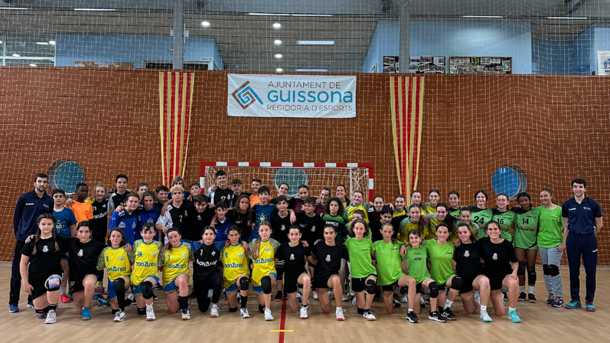 Guissona acull la jornada de tecnificació d'handbol