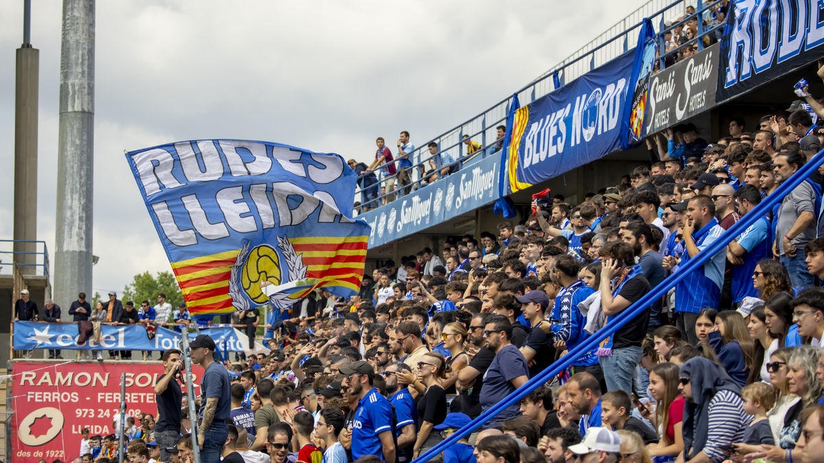 El Lleida vol que el Camp d’Esports s’ompli davant del Ieclà com va ocórrer contra l’Europa. - JORDI ECHEVARRIA