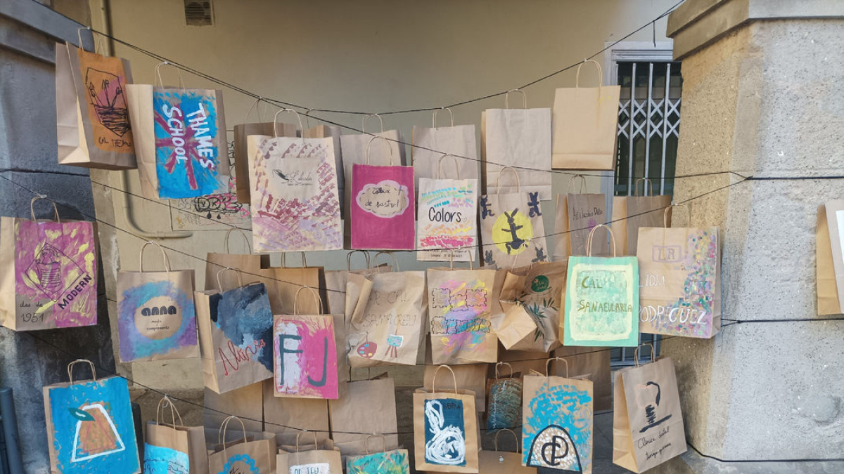 Una de las intervenciones artísticas en la edición del año pasado. - AYUNTAMIENTO DE GUISSONA