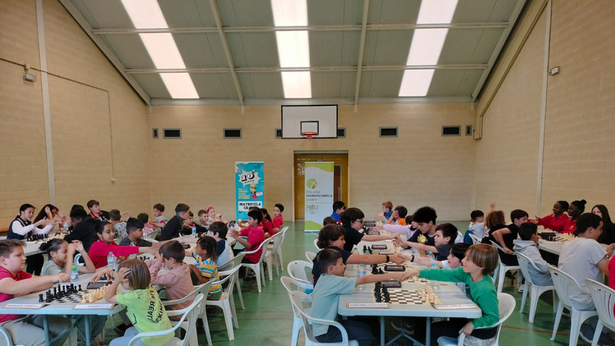 ADEJO A lidera la Lliga Escolar d'escacs - ITACA