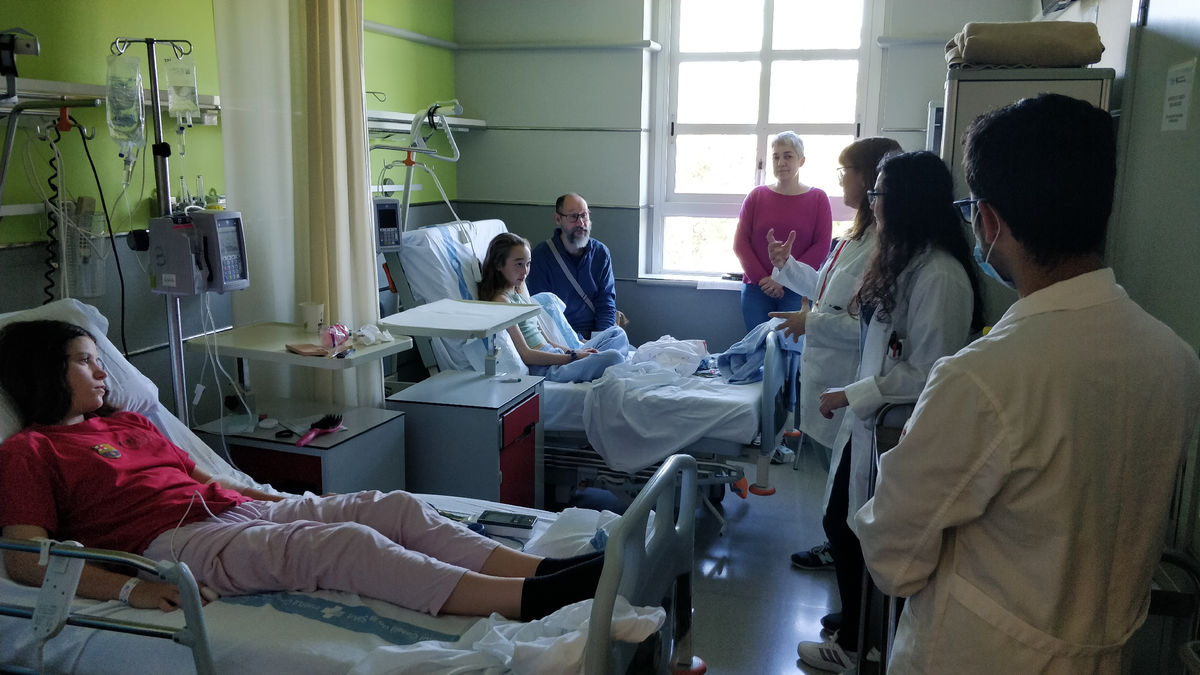 Taller de l'IRBLleida per a petits ingressats a l'Arnau de Vilanova - IRBLLEIDA