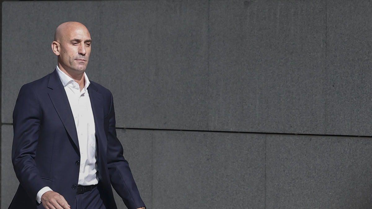 Luis Rubiales, en una foto d’arxiu. - SERGIO PÉREZ/EFE