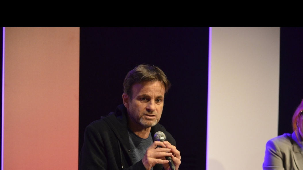 Jaume Asens, en l’acte d’ahir a Lleida. - COMUNS SUMAR