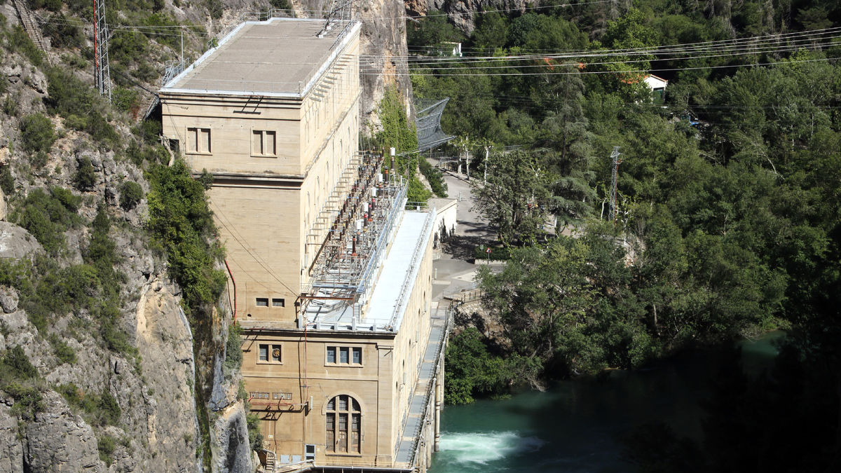 La central hidroelèctrica de Camarasa. - ACN