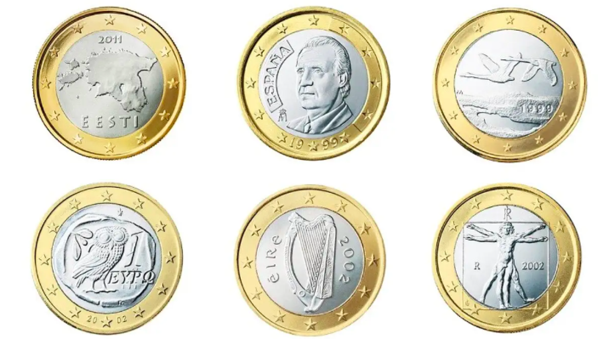 La nueva moneda de cinco euros.