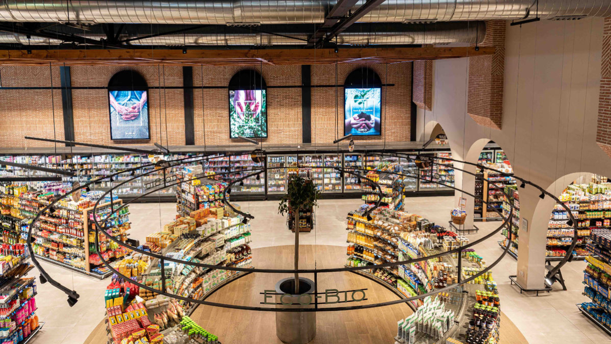 Imatge del supermercat Sunka, al carrer Bisbe Ruano. - PLUSFRESC