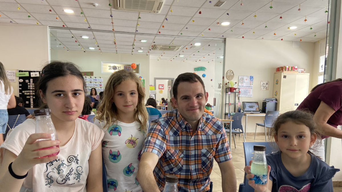 Una de les activitats que es van portar a terme al centre ocupacional Ciutat Campus d’Aspros. - FUNDACIÓ ASPROS