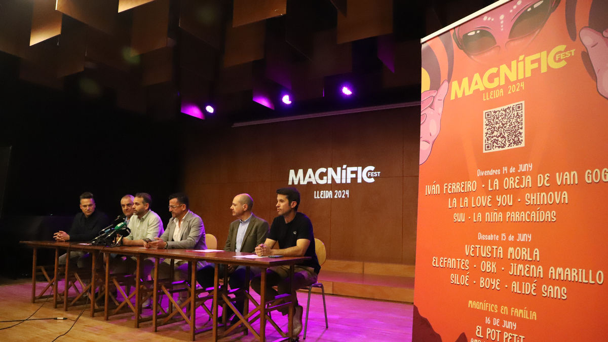 Organizadores y colaboradores del Magnífic, en el Orfeó Lleidatà. - MAGDALENA ALTISENT