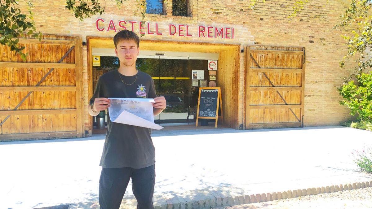 Armand Cusiné, membre de l’organització de la Caminada i Cursa Nocturna del Castell del Remei. - JCMC