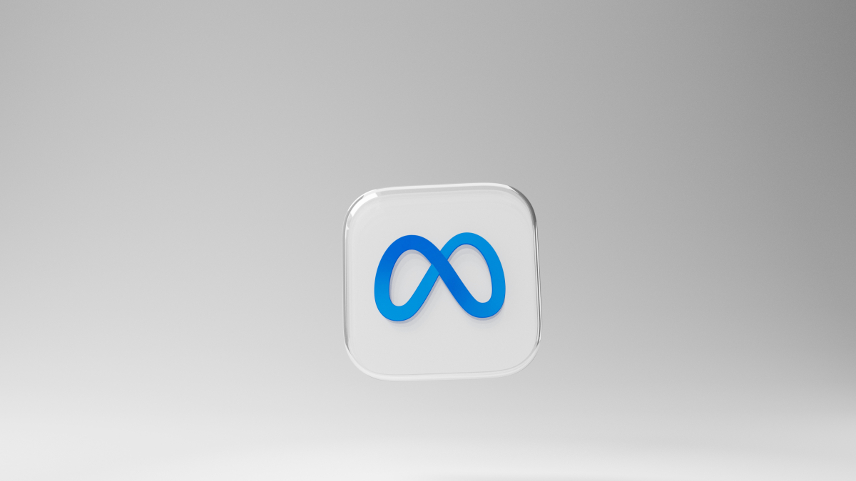 El logotipo de Meta.