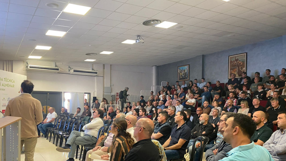 Un momento de la jornada celebrada el pasado día 9 en Almenar. - PORCAT