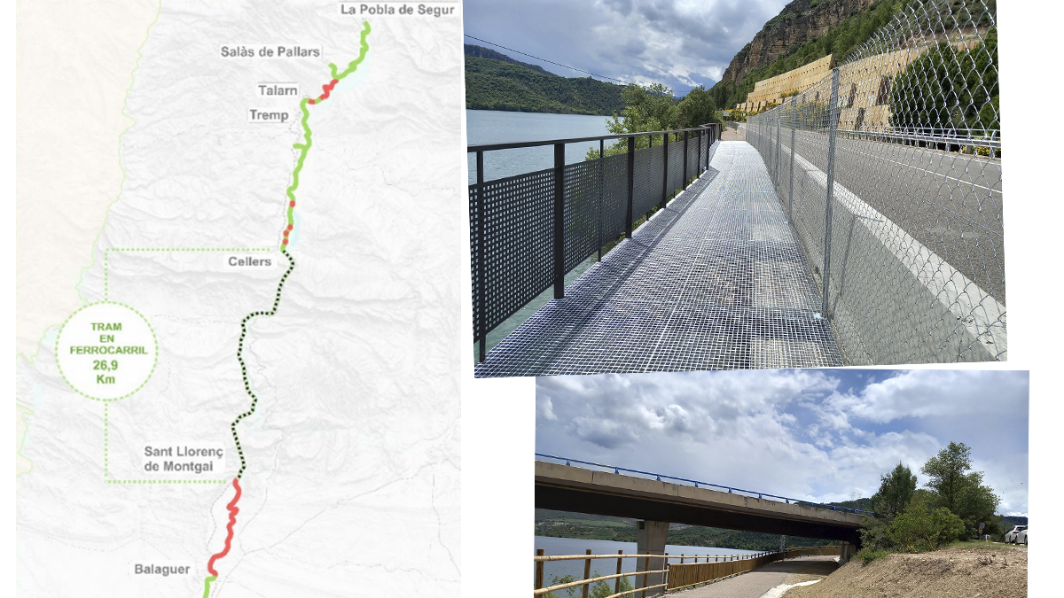 Territori completa la ruta cicloturística dels Llacs