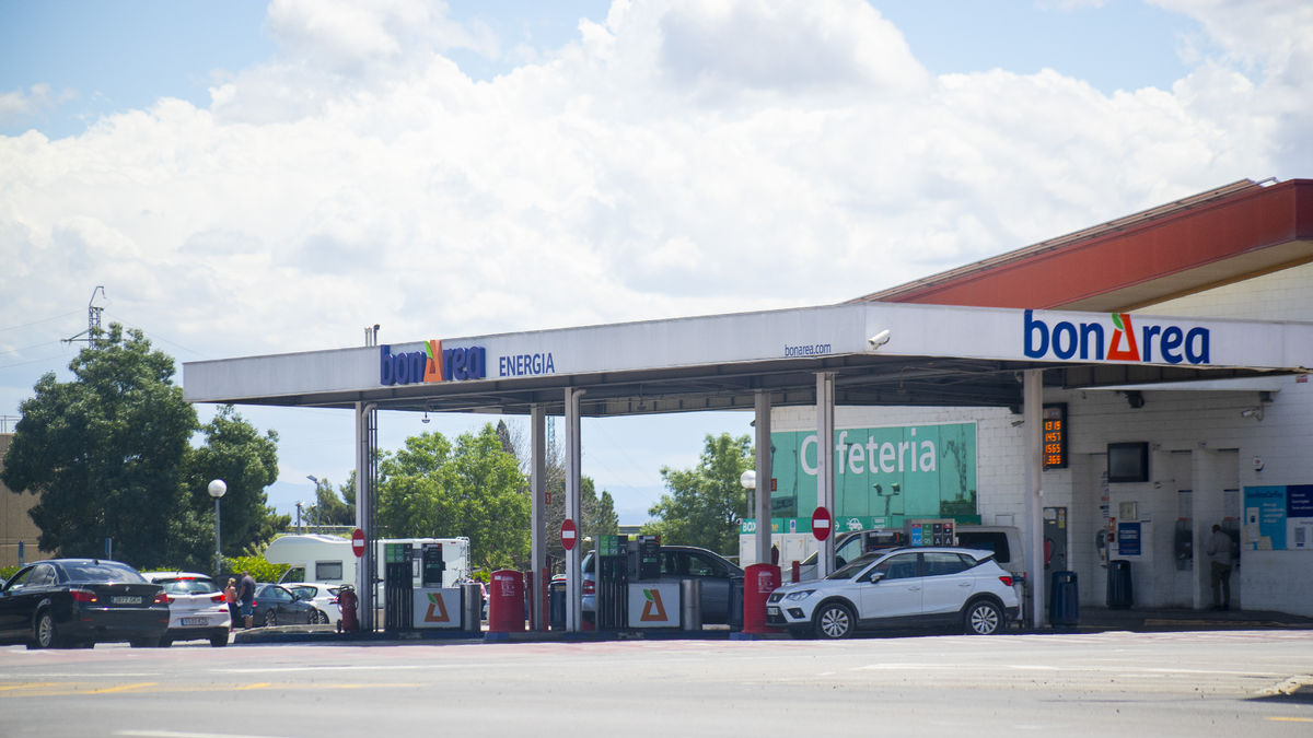 La estación de servicio de bonÀrea en Torrefarrera figura en la lista de las 35 más baratas del Estado. - GERARD HOYAS