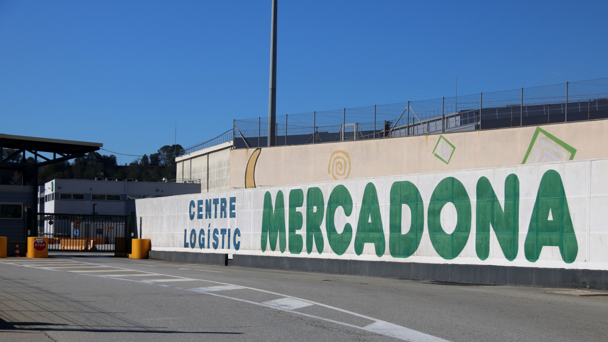Centro logístico de Mercadona en Sant Sadurní d'Anoia.