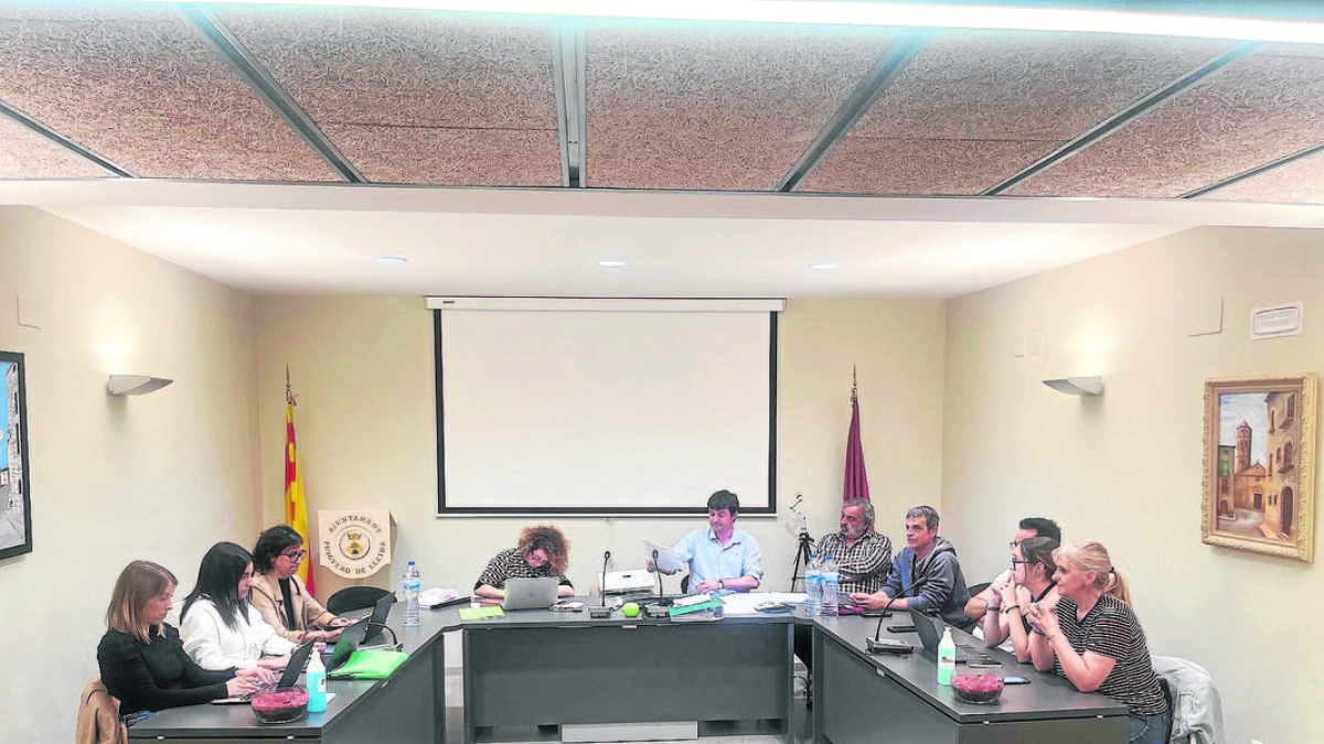 Imatge d’arxiu d’un ple a Puigverd de Lleida. - MARC CODINAS