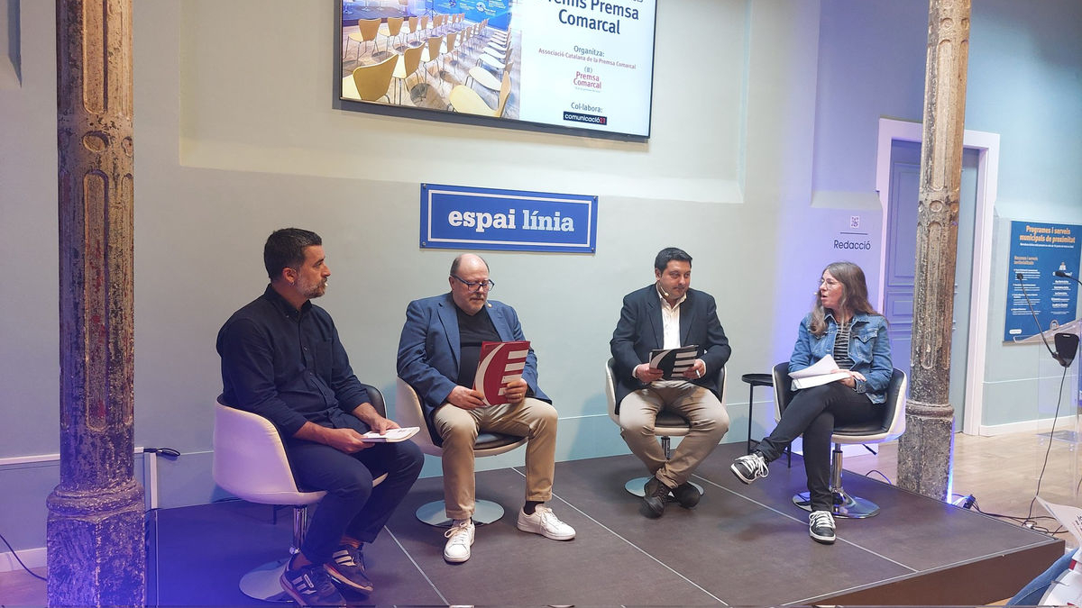 El acto de ayer de la ACPC con Ferran Perdrix, de SEGRE. - ACPC