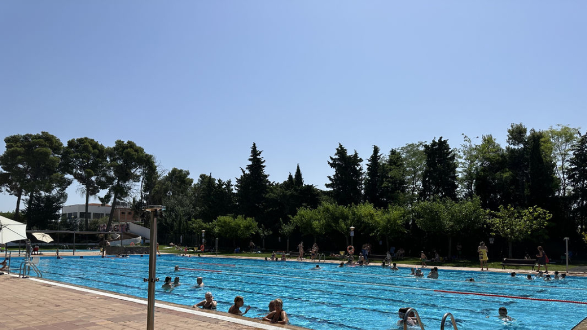 Imatge d’arxiu de les piscines municipals de les Borges Blanques. - A. B. B