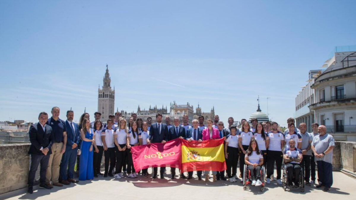 Sevilla acull la presentació de l'equip olímpic de piragüisme - EFE