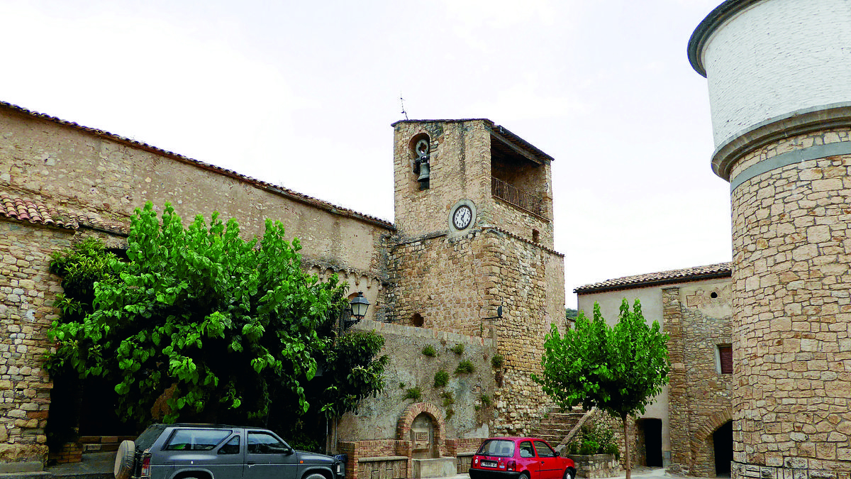 Imatge d’arxiu del centre de Llimiana. - SEGRE