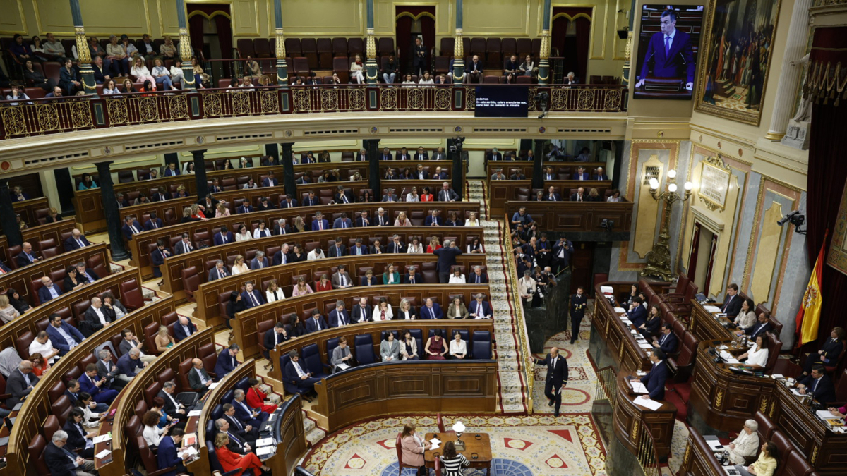 El pleno del Congreso de los Diputados, este miércoles.