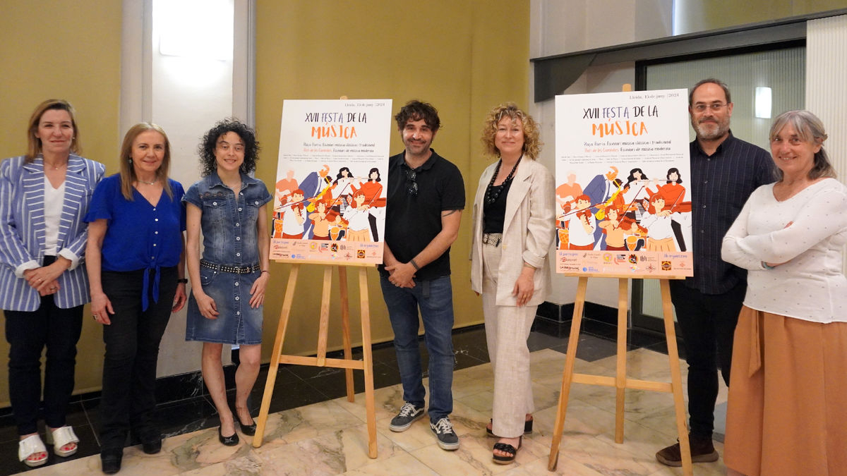 Presentació ahir d’aquesta cita, que se celebrarà el 15 de juny. - PAERIA