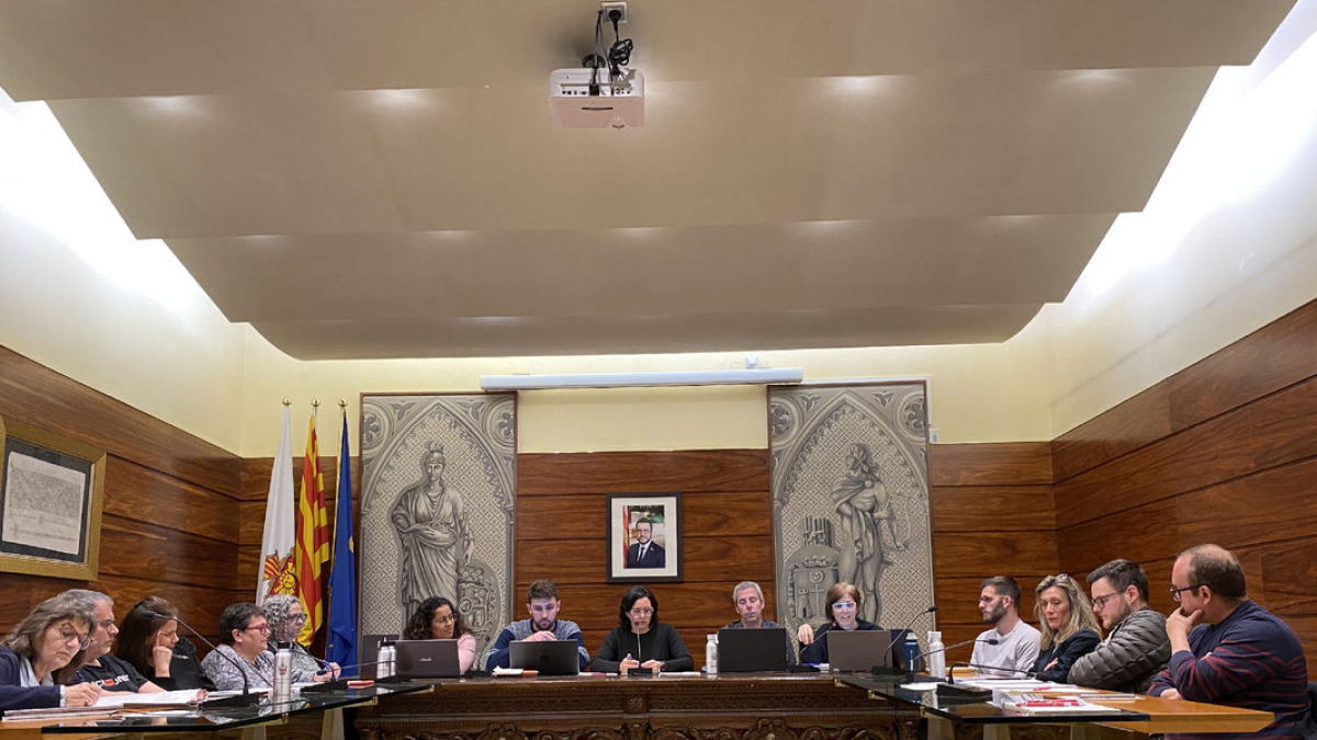 Imatge d’arxiu d’un dels plens de Solsona. - A.S.