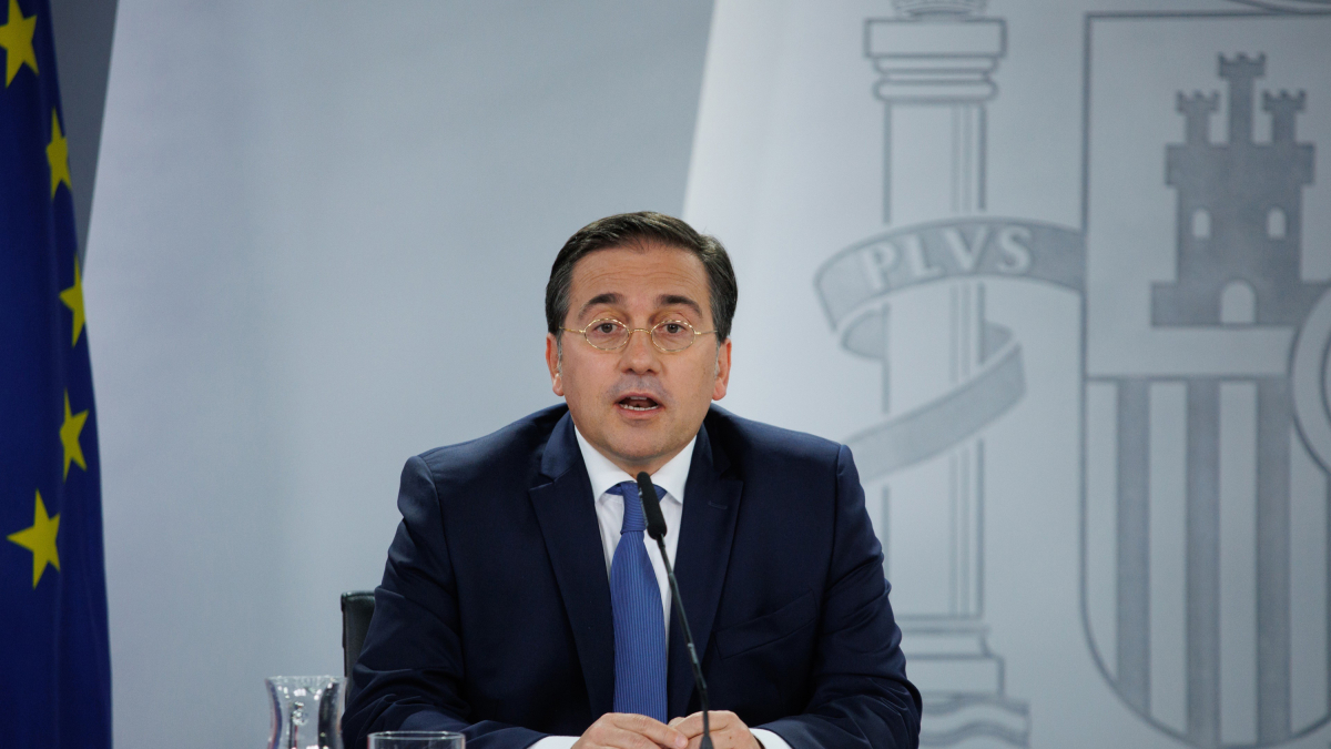 El ministro de Exteriores español, José Manuel Albares.