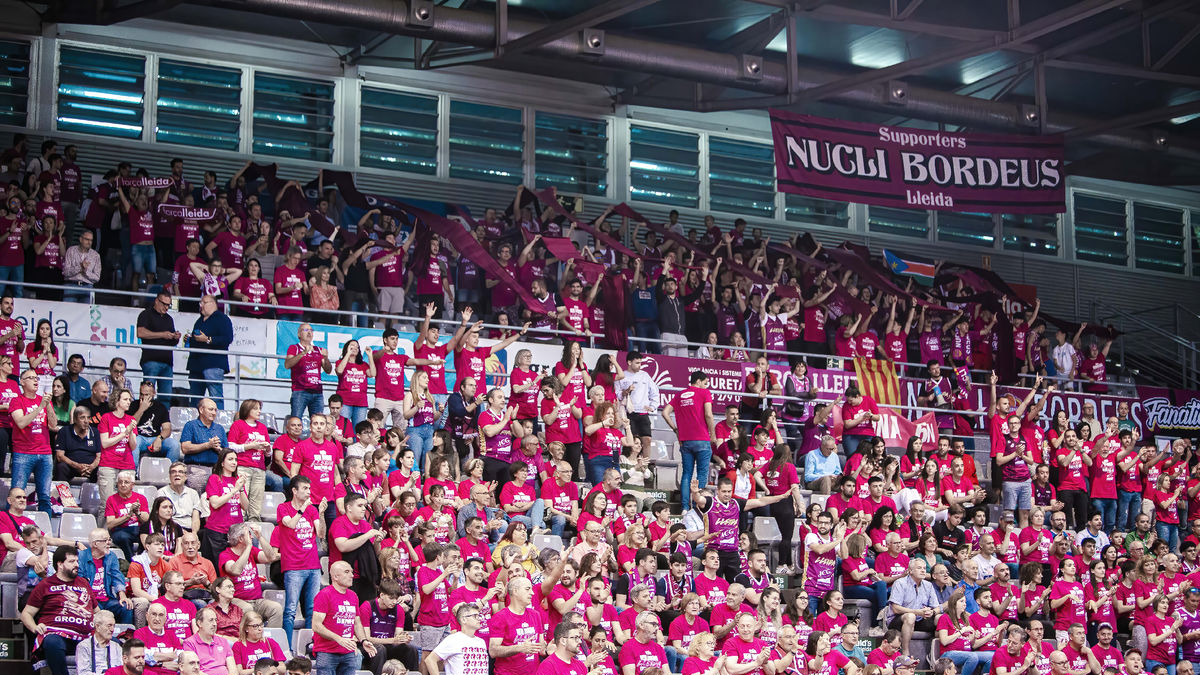 El Força Lleida quiere teñir de color burdeos las grada del Madrid Arena.