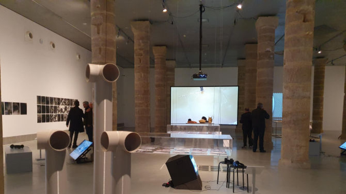 Una de las últimas exposiciones en el Centre d’Art la Panera. - PAERIA