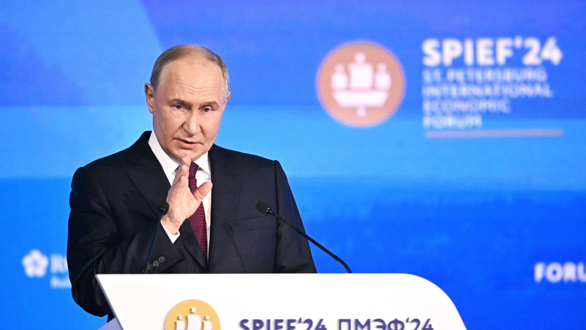 Putin va descartar ahir l’ús d’armes atòmiques a Ucraïna. - KREMLIN / DPA