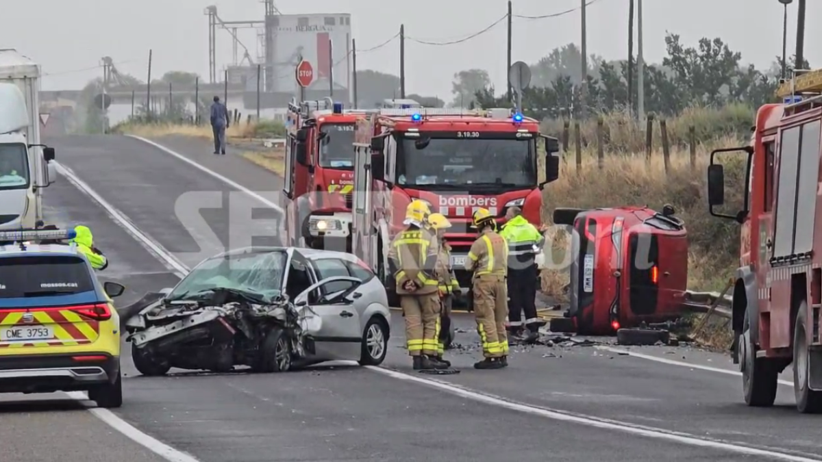 Accident a Alcarràs