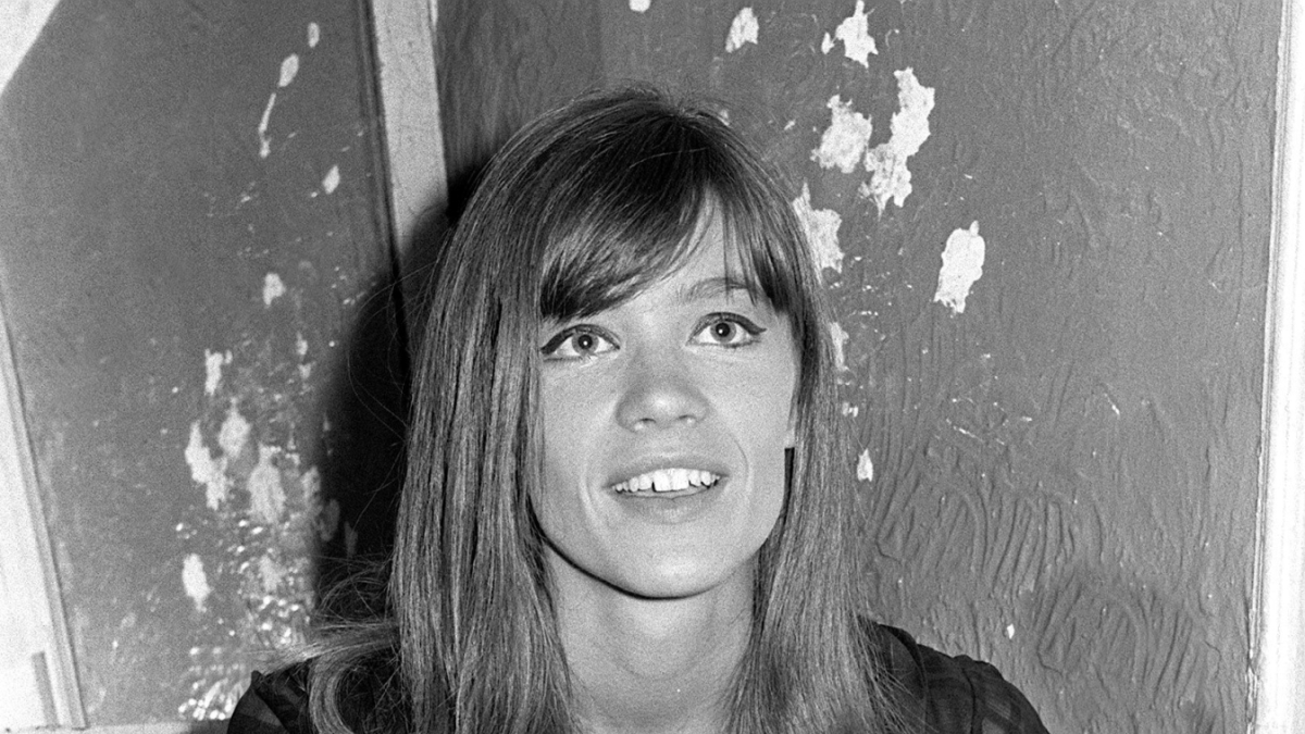 Imatge d’arxiu de la cantant pop francesa Françoise Hardy al seu pas per Madrid el 18 de juny de 1964.