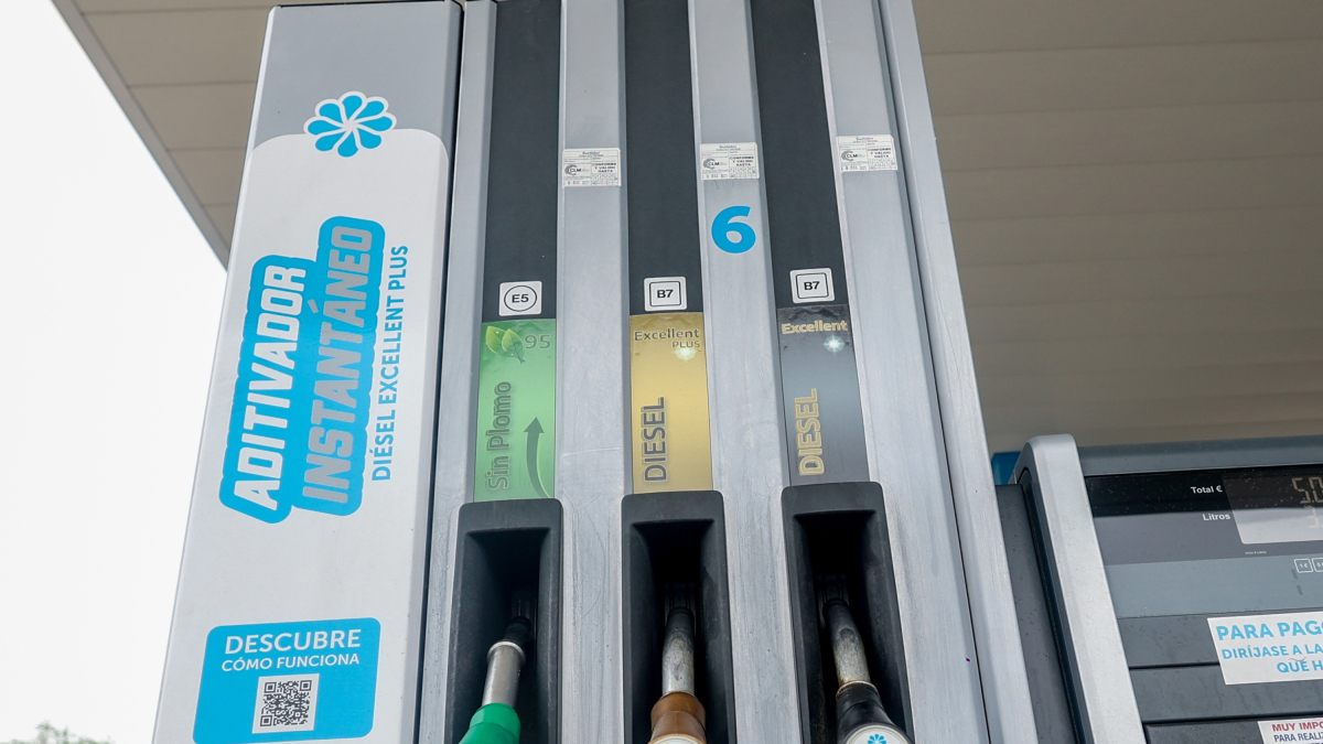 Imatge d’arxiu d’una gasolinera.