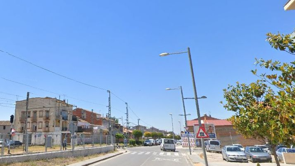 El carrer Indústria de Mollerussa.