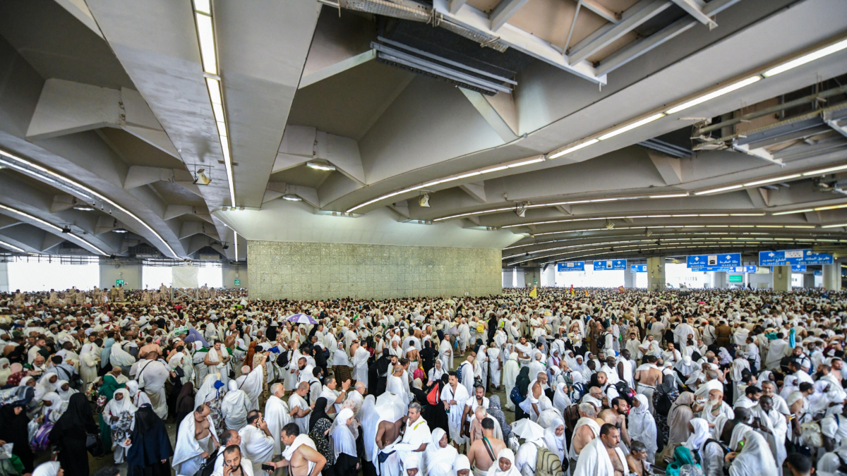 Pelegrins musulmans a La Meca aquest any.