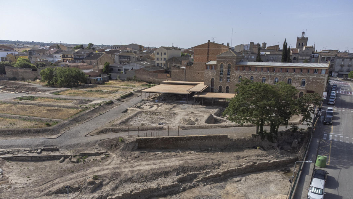 El nou museu s’aixecarà al costat del parquing del Parc Romà d’Arqueologia. - X.S.