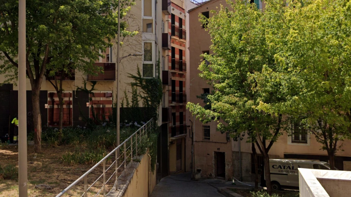 Imagen de la calle Caldereries de Lleida