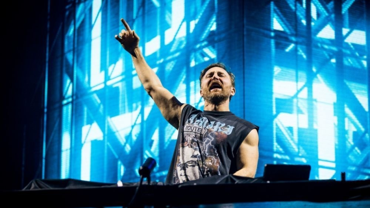 David Guetta el verano pasado en Castrelos.