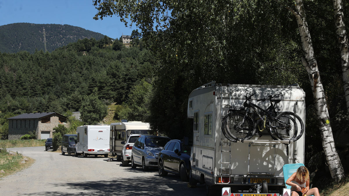 El Gobierno andorrano ha detectado una creciente presencia de autocaravanas en el Principat. - FERNANDO GALINDO/DIARI D’ANDORRA