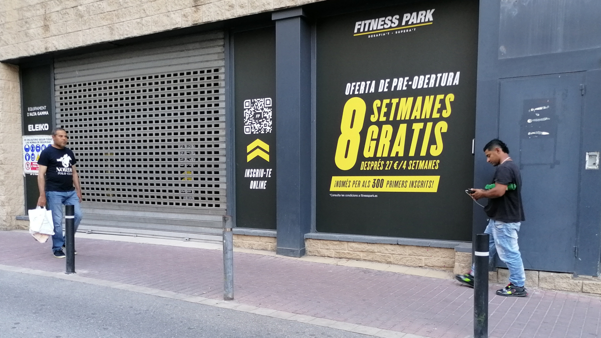 Obres per al nou gimnàs a Noguerola