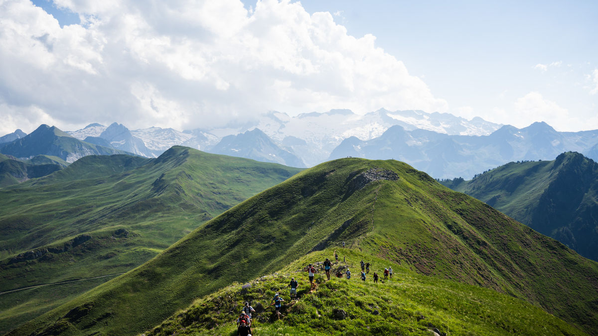 Corredors de la VDA per la muntanya abans que la prova fos cancel·lada. - VAL D’ARAN BY UTMB