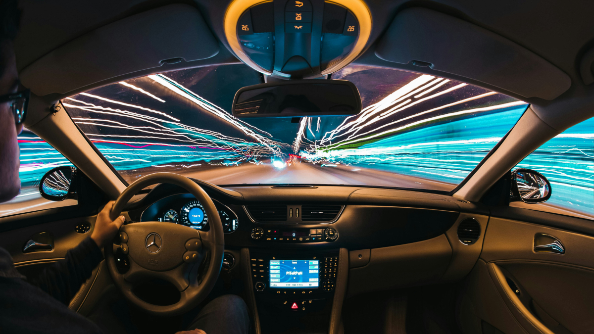 Imatge d’arxiu de l’interior d’un vehicle.