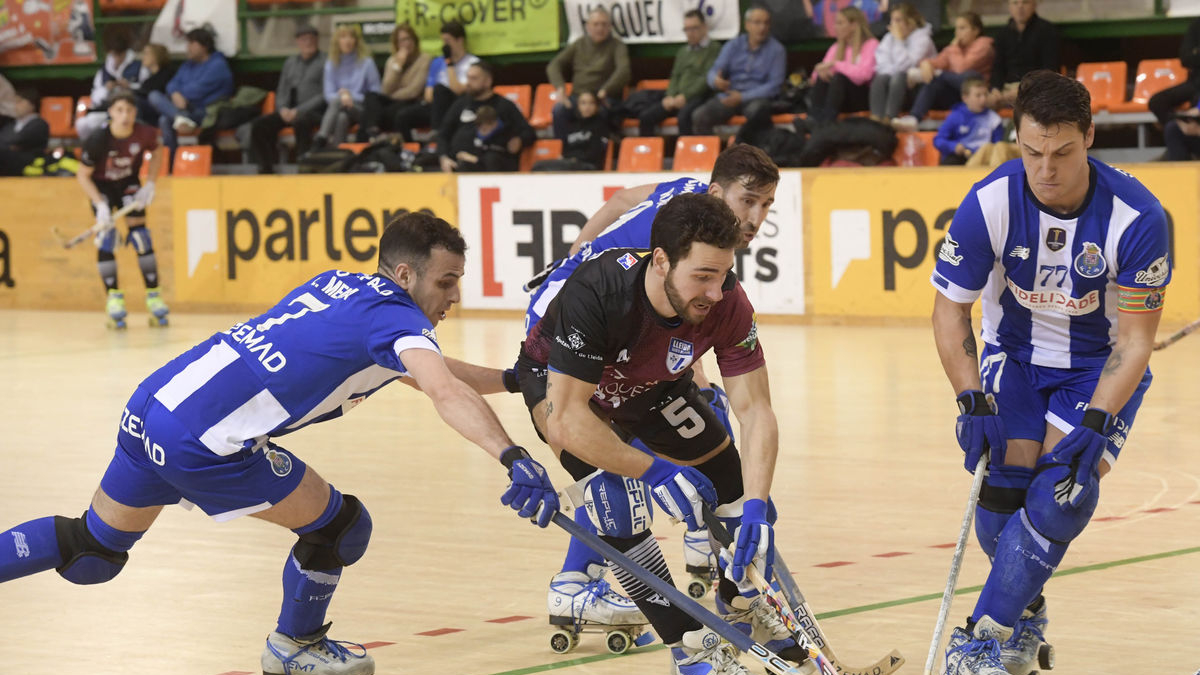 Nuno Paiva, durant un partit de la Champions davant del Porto aquesta passada temporada. - SANTI IGLESIAS