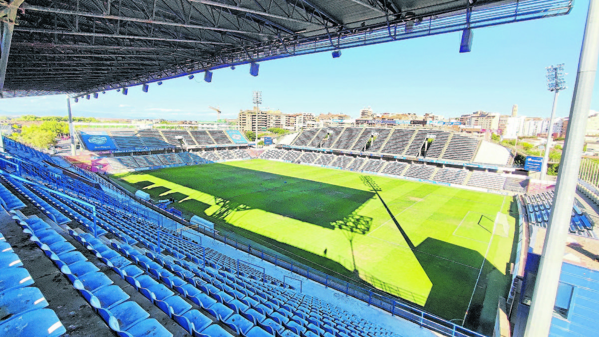 Una vista general del Camp d’Esports. - SEGRE