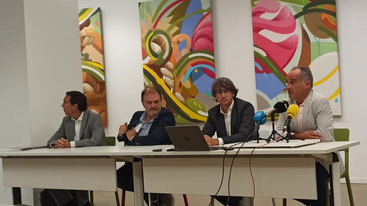 Un momento de la presentación del proyecto de aceleradora de emprendimiento del sector agro. - J. MARTÍNEZ