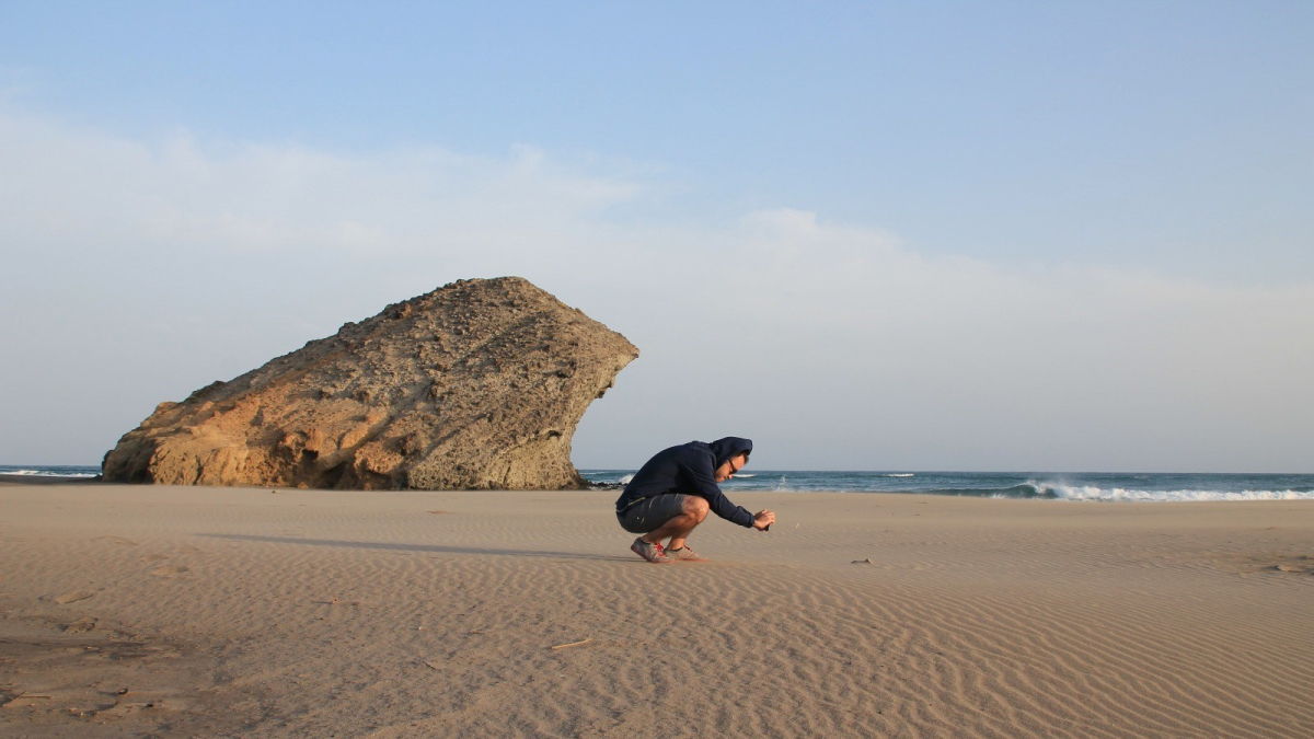 Arxiu- Imatge d’arxiu de la platja de Mónsul, a Almeria.
